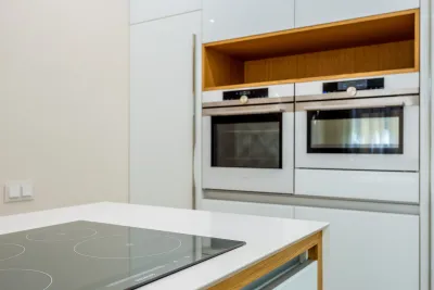 Material e acabamento cooktop