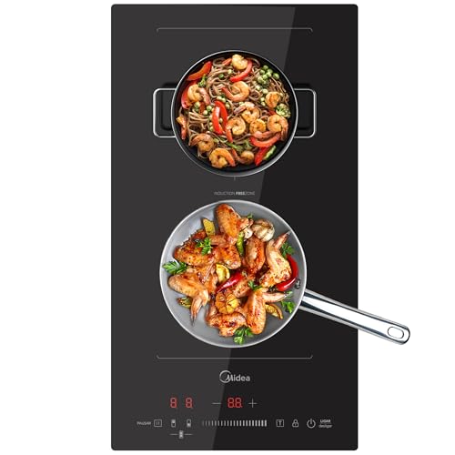 COOKTOP 2 BOCAS DE INDUÇÃO MIDEA BUILT IN FREEZONE