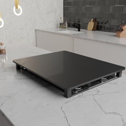Tampa Para Cooktop Brastemp 4 Bocas BDD61AE 57 X 46 cm Preto Laca